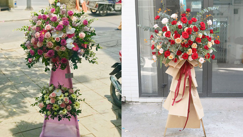 Những dáng hoa chúc mừng đẹp